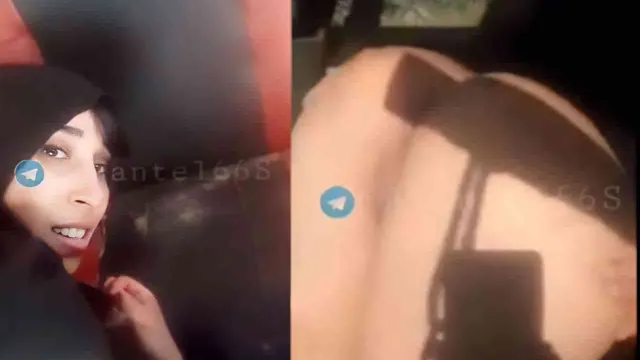 محجبة مع صديقها في السيارة xnxx arab hijab